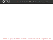 Tablet Screenshot of grupotbt.com